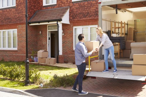 Commercial moving team planning a business relocation in Crofton Park