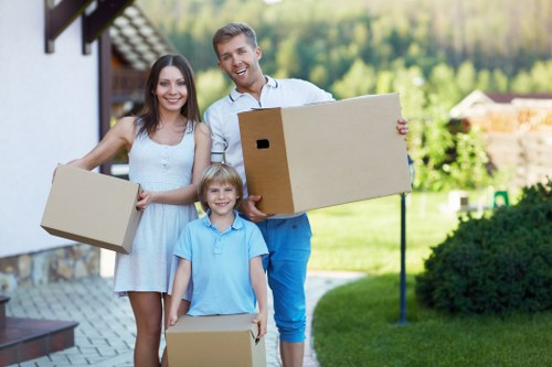 Secured moving equipment and packed vehicle for safe transport