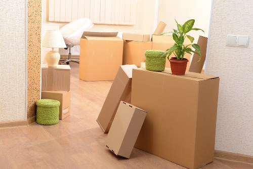 Packing and loading support for a Croftonpark house move